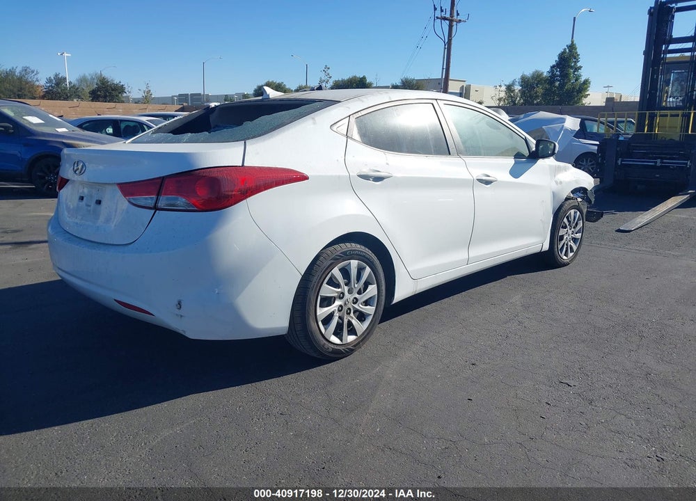 2013 HYUNDAI ELANTRA GLS VIN: 5NPDH4AE8DH152502
