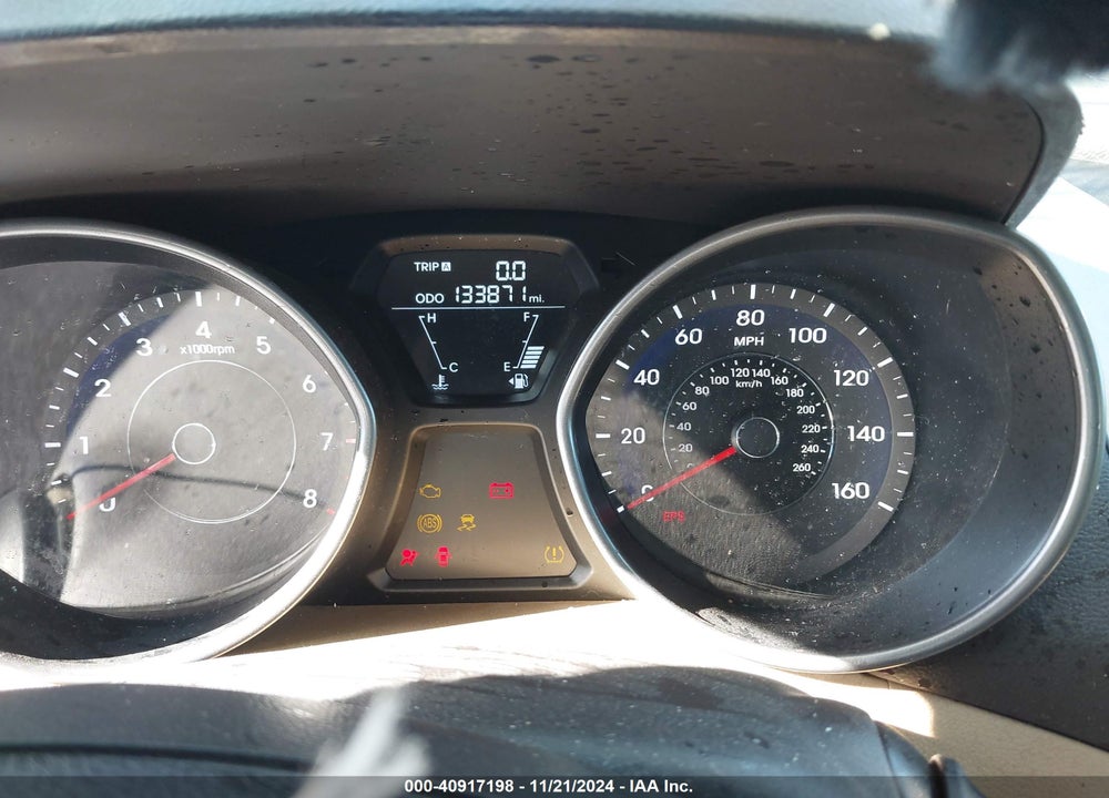 2013 HYUNDAI ELANTRA GLS VIN: 5NPDH4AE8DH152502