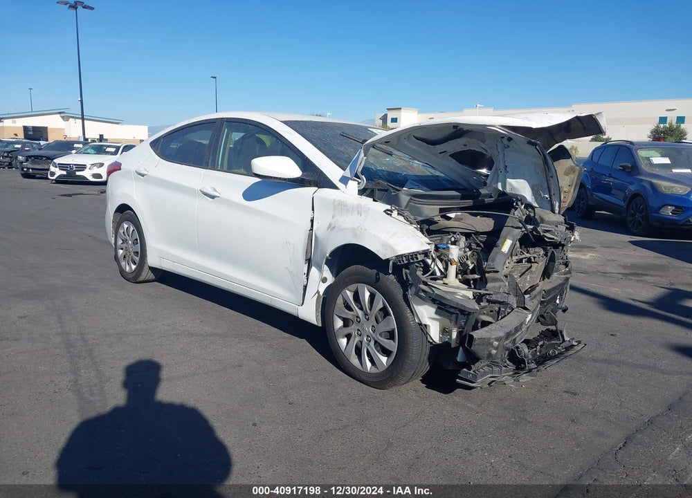 2013 HYUNDAI ELANTRA GLS VIN: 5NPDH4AE8DH152502