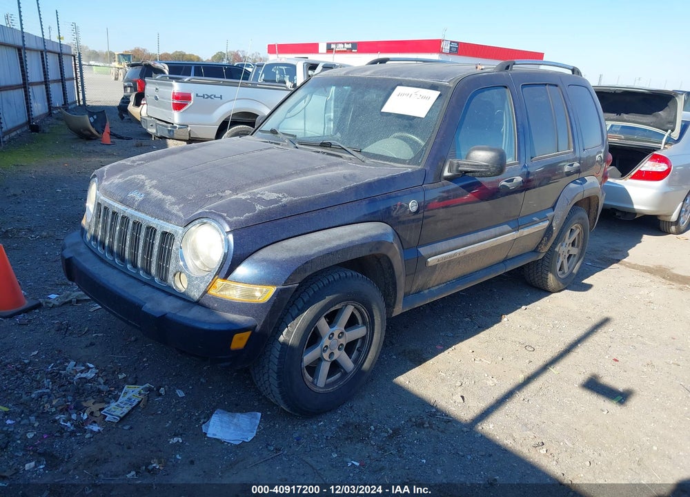 2006 JEEP LIBERTY LIMITED EDITION VIN: 1J4GL58K26W165590