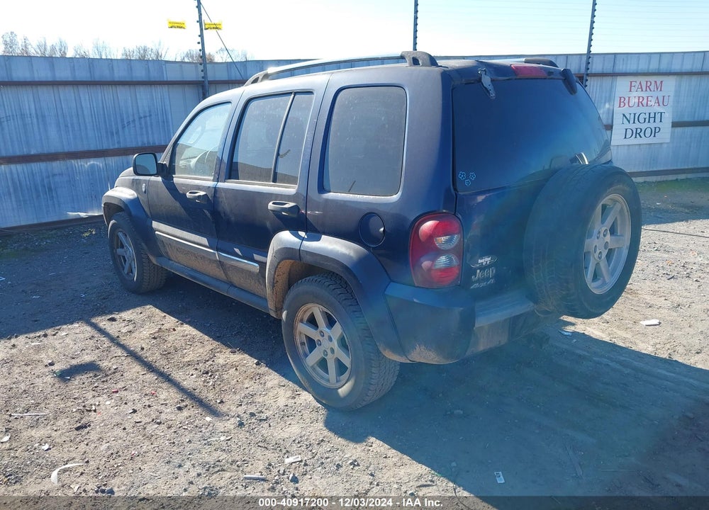 2006 JEEP LIBERTY LIMITED EDITION VIN: 1J4GL58K26W165590
