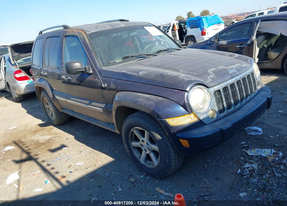 2006 JEEP LIBERTY LIMITED EDITION VIN: 1J4GL58K26W165590