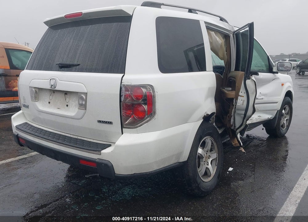 2007 HONDA PILOT EX-L VIN: 5FNYF18597B009640