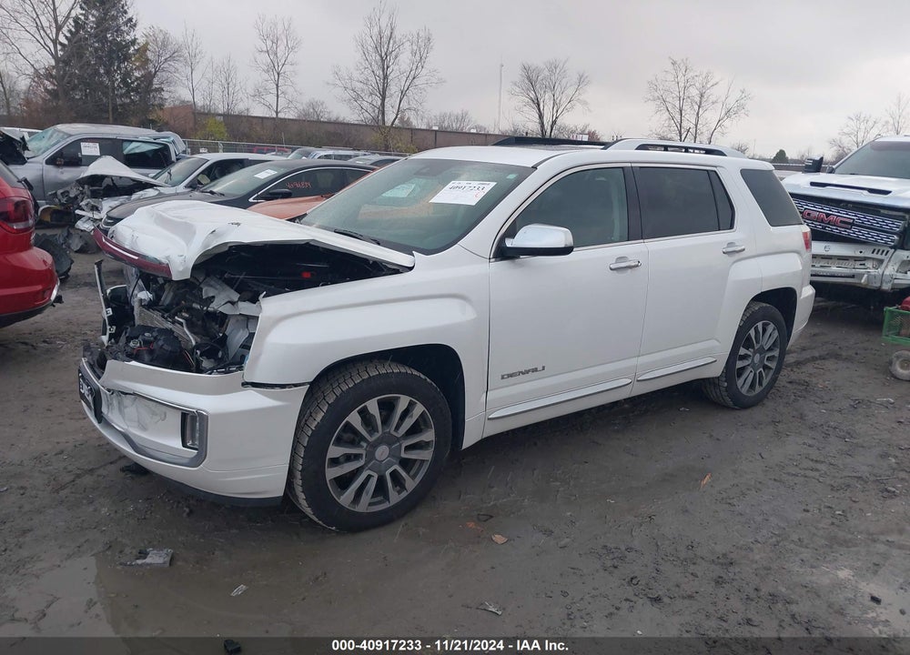 2017 GMC TERRAIN DENALI VIN: 2GKFLVE39H6191345