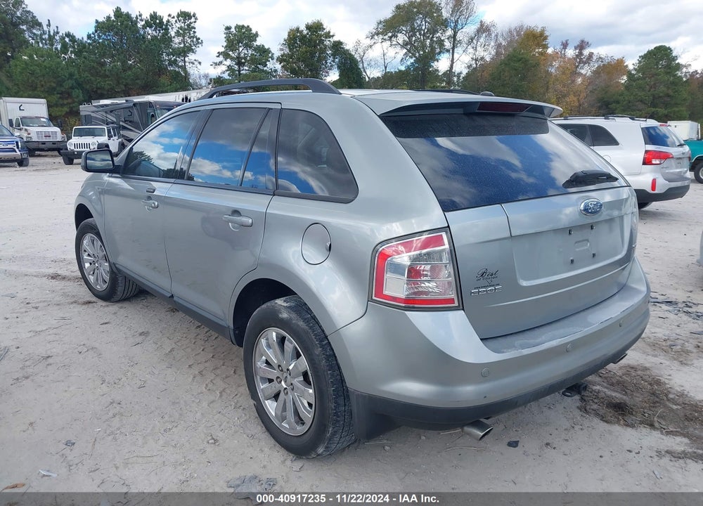 2007 FORD EDGE SEL PLUS VIN: 2FMDK39C47BA55906