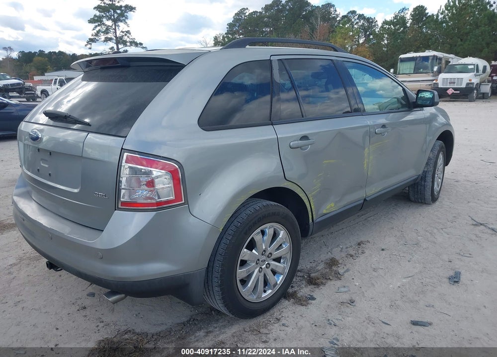 2007 FORD EDGE SEL PLUS VIN: 2FMDK39C47BA55906