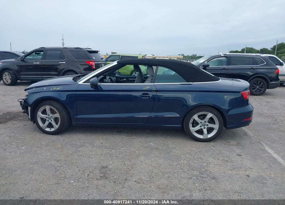 2019 AUDI A3 40 PREMIUM VIN: WAU6ULFF6K1030920