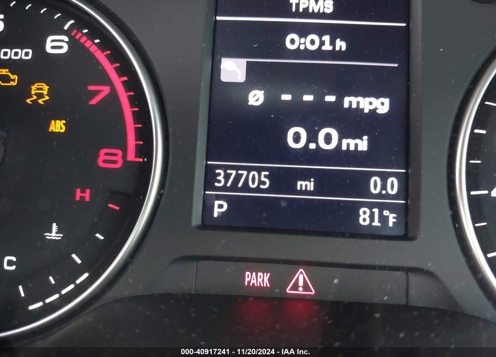 2019 AUDI A3 40 PREMIUM VIN: WAU6ULFF6K1030920