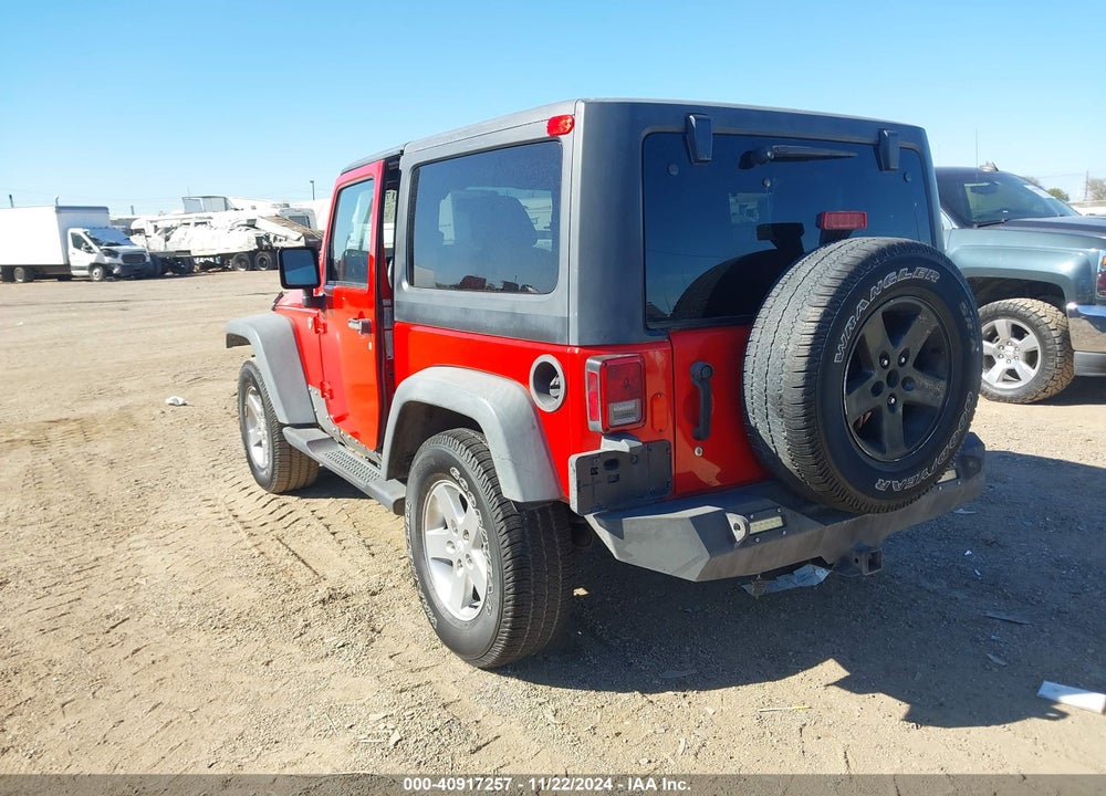 2015 JEEP WRANGLER SPORT VIN: 1C4AJWAG9FL741853