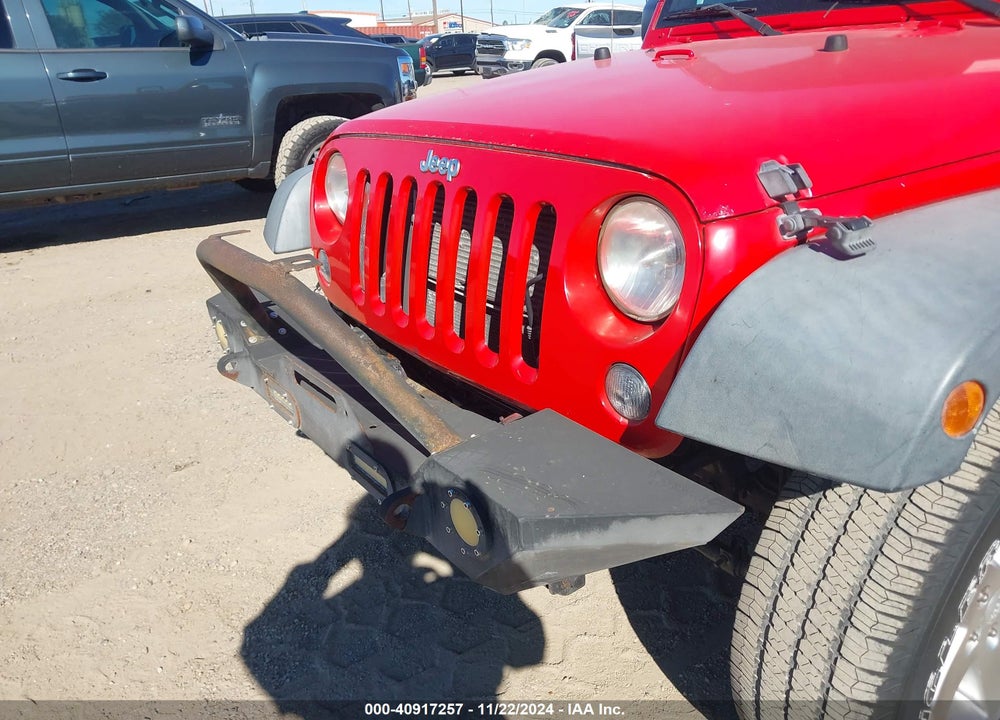 2015 JEEP WRANGLER SPORT VIN: 1C4AJWAG9FL741853