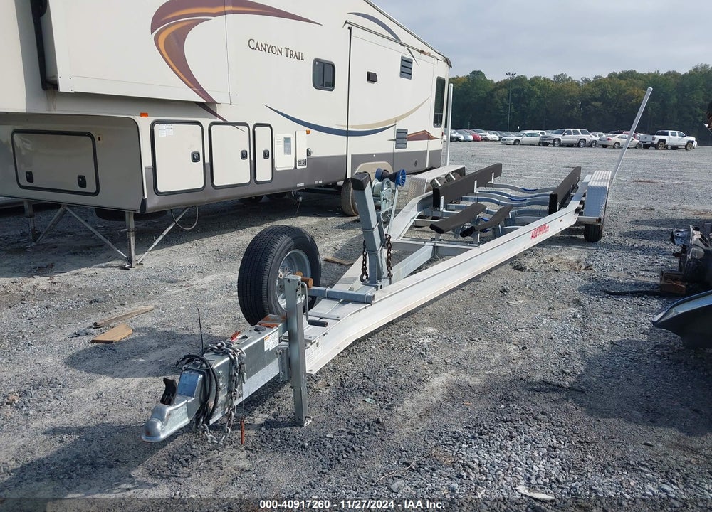2019 ACE WELDING TRAILER CO WATERCRAFT TRAILER VIN: 1A9BB3037KT652215
