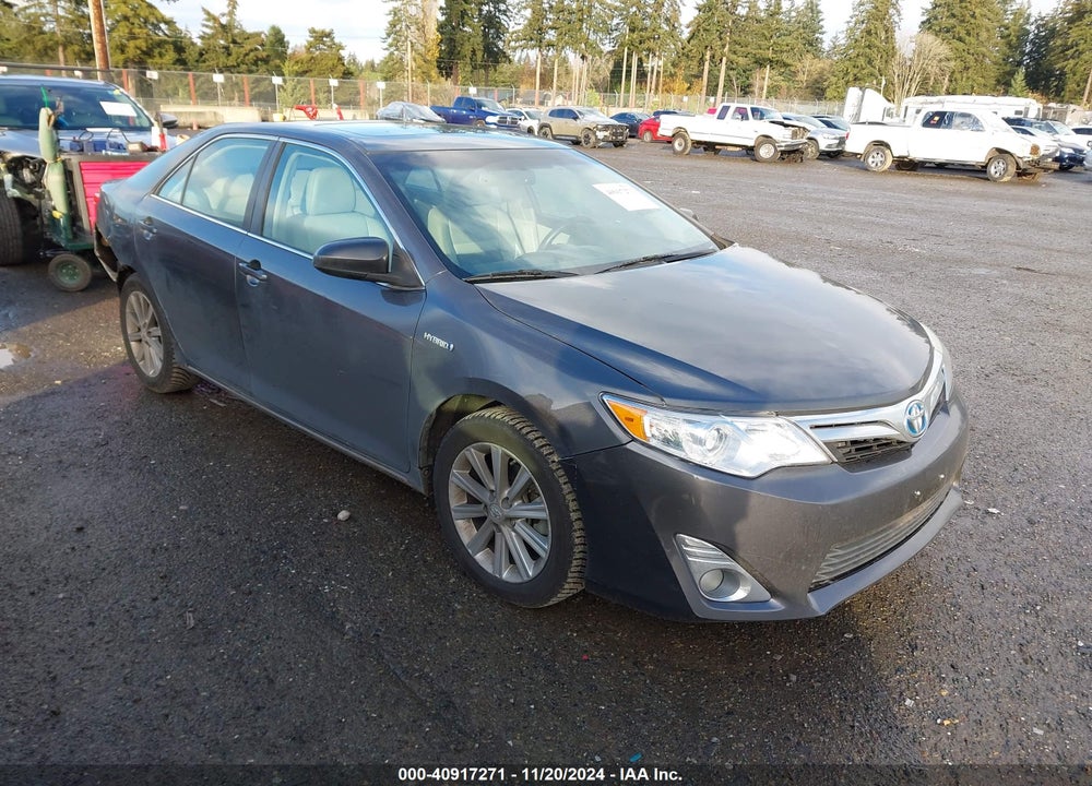 2012 TOYOTA CAMRY HYBRID XLE VIN: 4T1BD1FK8CU013180