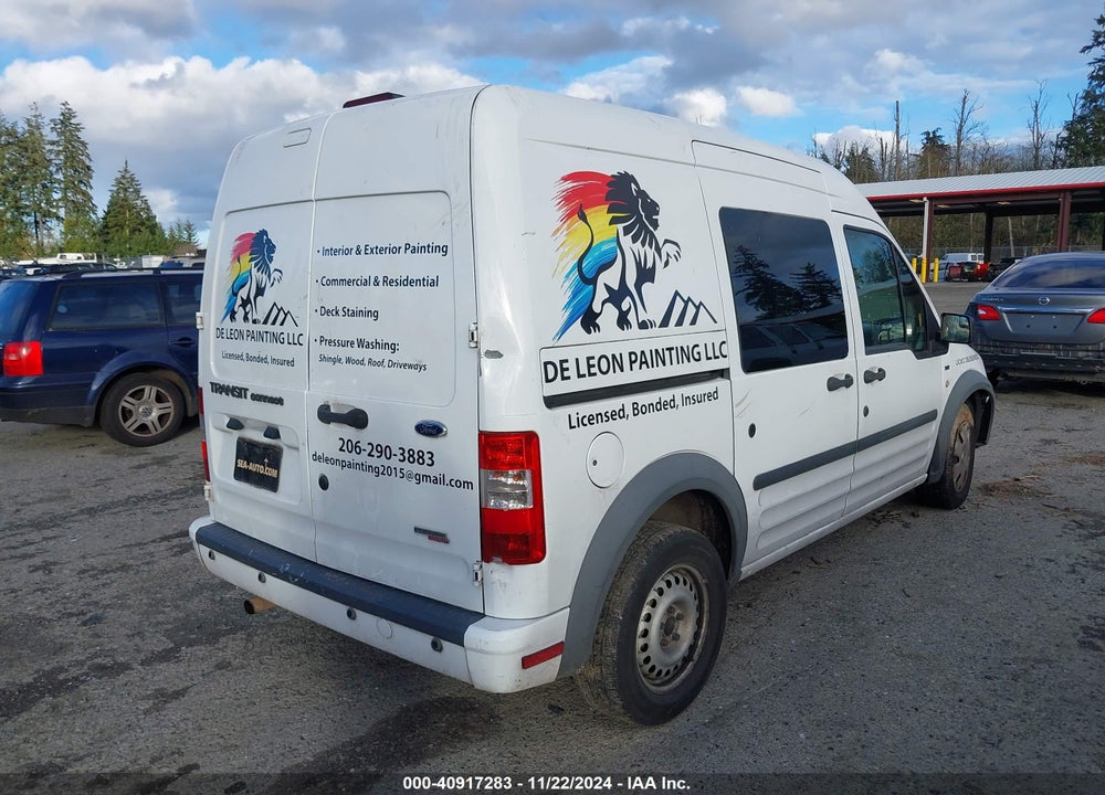 2013 FORD TRANSIT CONNECT XLT VIN: NM0LS7BN9DT147217