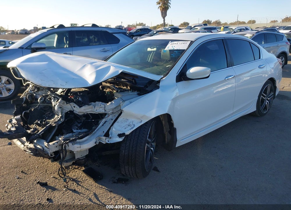2017 HONDA ACCORD SPORT VIN: 1HGCR2F53HA118827