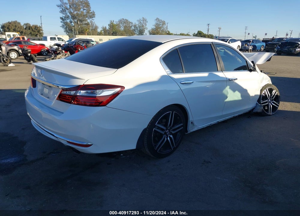 2017 HONDA ACCORD SPORT VIN: 1HGCR2F53HA118827