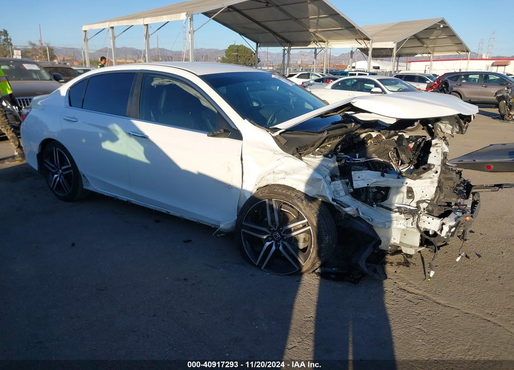 2017 HONDA ACCORD SPORT VIN: 1HGCR2F53HA118827