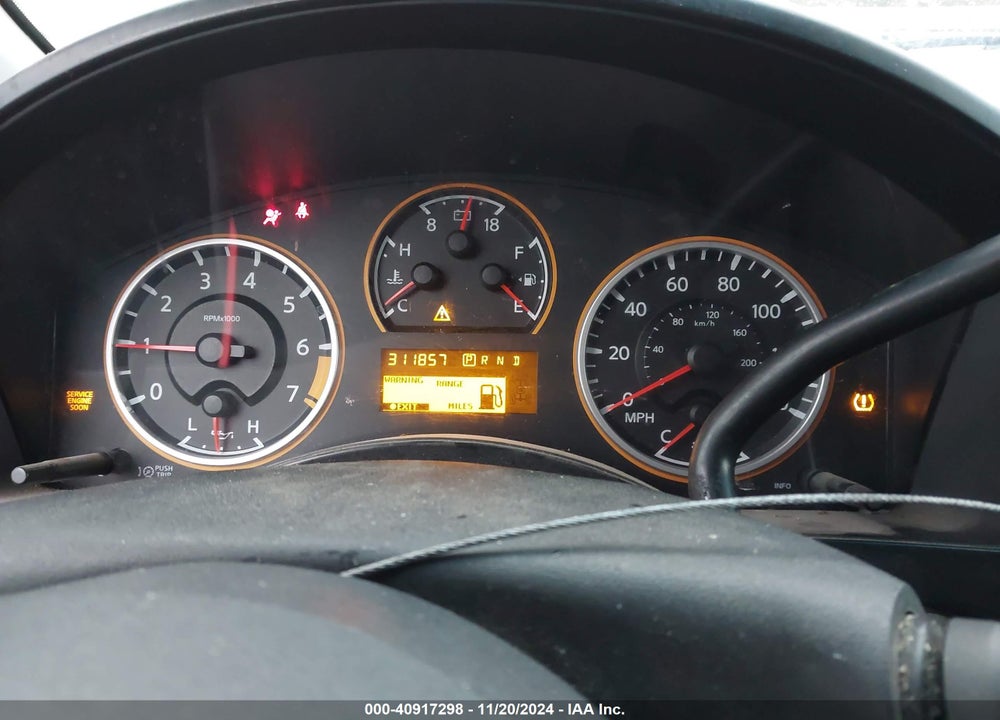 2009 NISSAN TITAN SE VIN: 1N6AA07D39N306598