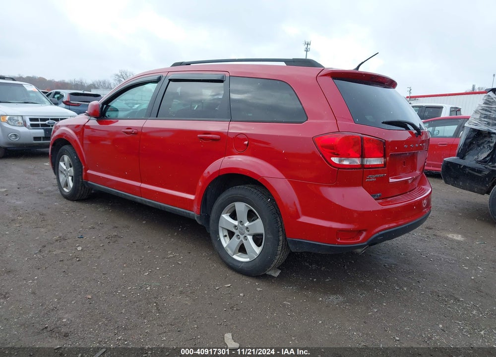 2012 DODGE JOURNEY SXT VIN: 3C4PDDBG5CT298363