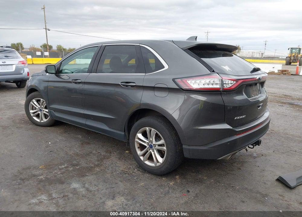 2015 FORD EDGE SEL VIN: 2FMTK4J89FBC24096