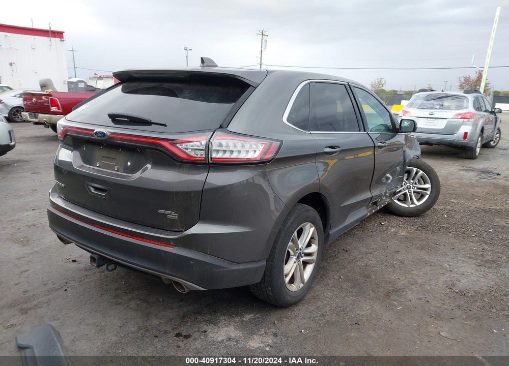 2015 FORD EDGE SEL VIN: 2FMTK4J89FBC24096