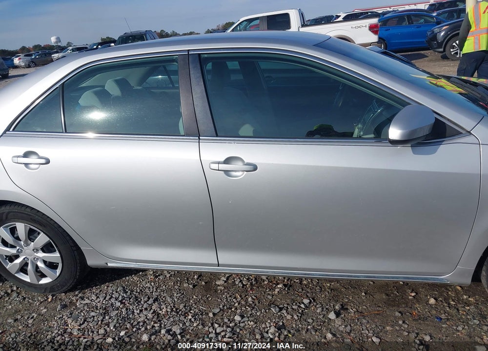 2012 TOYOTA CAMRY LE VIN: 4T4BF1FK6CR186728