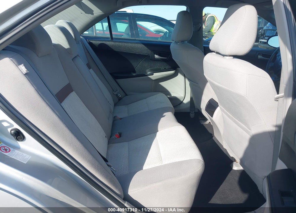 2012 TOYOTA CAMRY LE VIN: 4T4BF1FK6CR186728