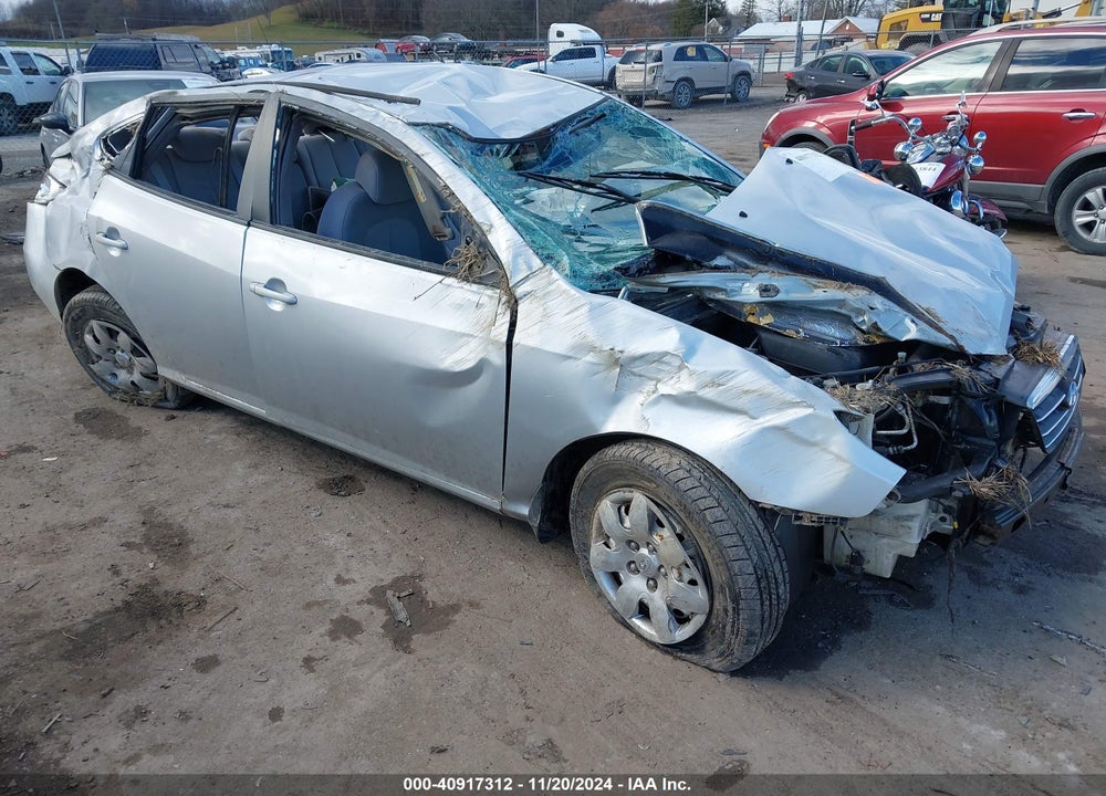 2007 HYUNDAI ELANTRA GLS/LIMITED/SE VIN: KMHDU46DX7U122354