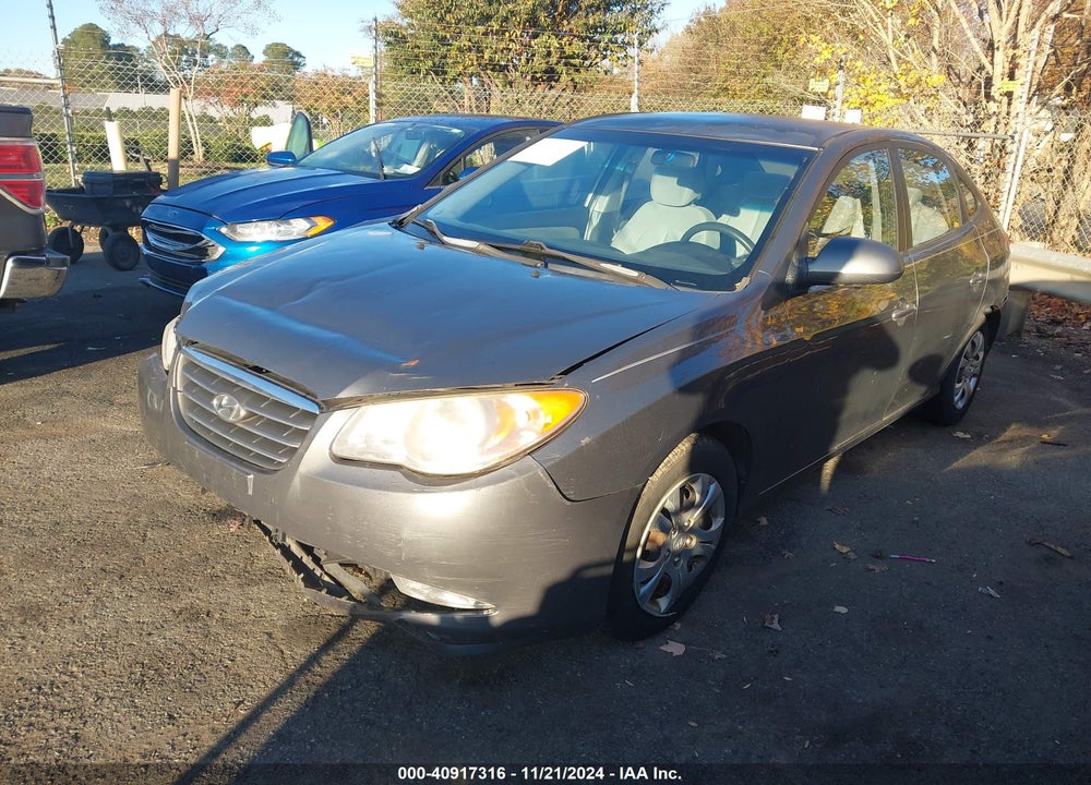 2009 HYUNDAI ELANTRA GLS VIN: KMHDU46D09U644218