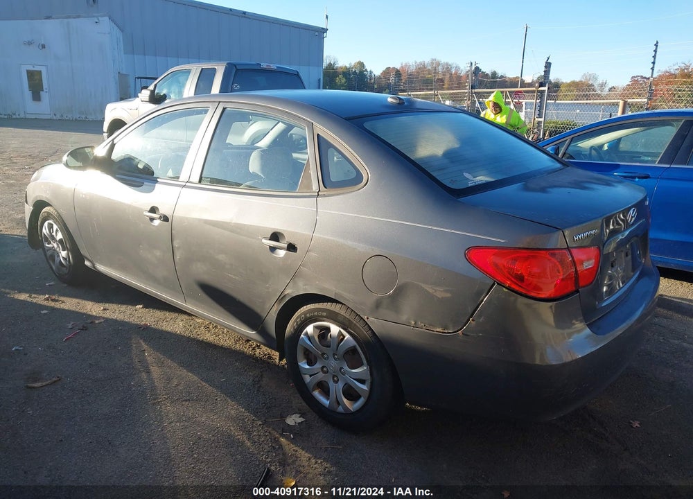 2009 HYUNDAI ELANTRA GLS VIN: KMHDU46D09U644218