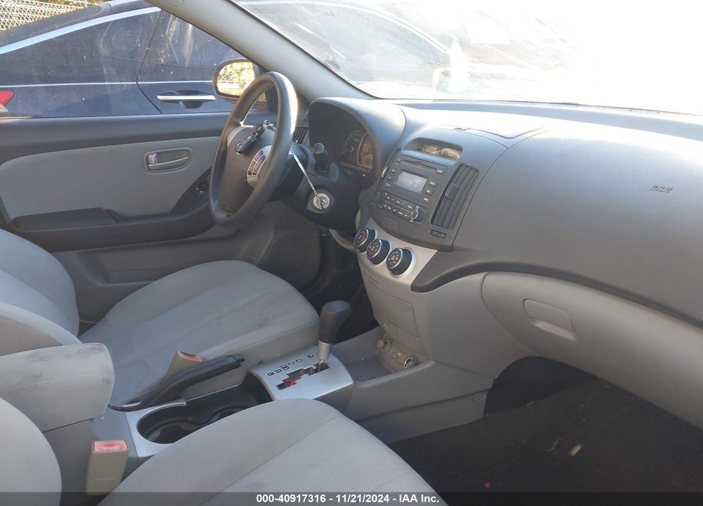 2009 HYUNDAI ELANTRA GLS VIN: KMHDU46D09U644218
