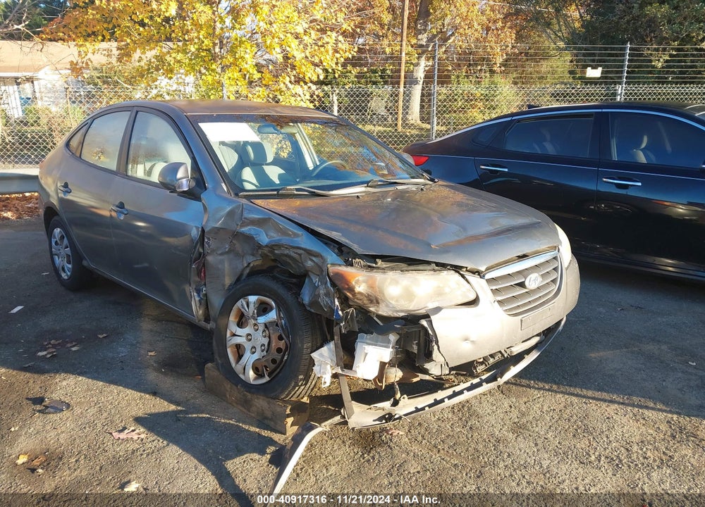 2009 HYUNDAI ELANTRA GLS VIN: KMHDU46D09U644218