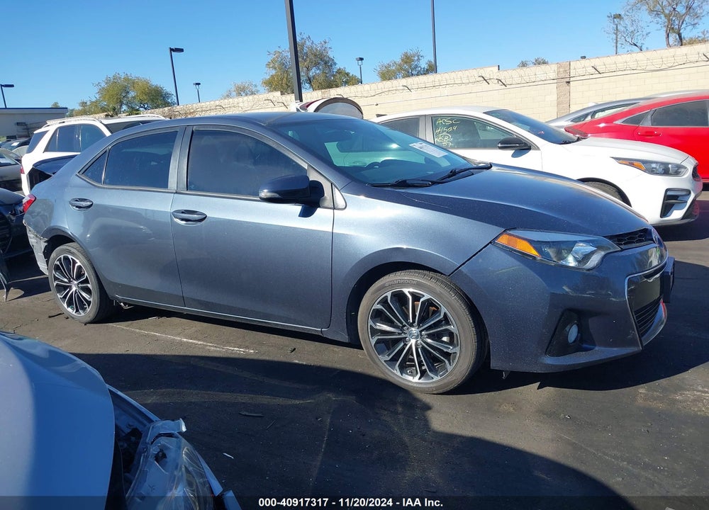 2016 TOYOTA COROLLA S PLUS VIN: 2T1BURHE1GC585057