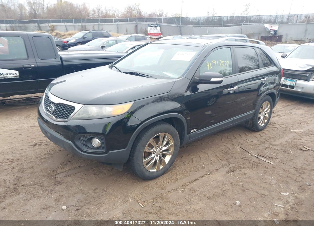 2011 KIA SORENTO EX V6 VIN: 5XYKUDA28BG036908