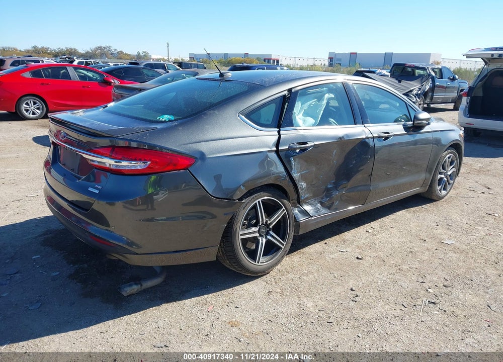 2017 FORD FUSION SE VIN: 3FA6P0HD4HR206548