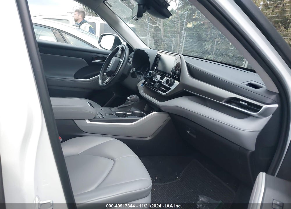 2021 TOYOTA HIGHLANDER HYBRID XLE VIN: 5TDGBRCH5MS528005