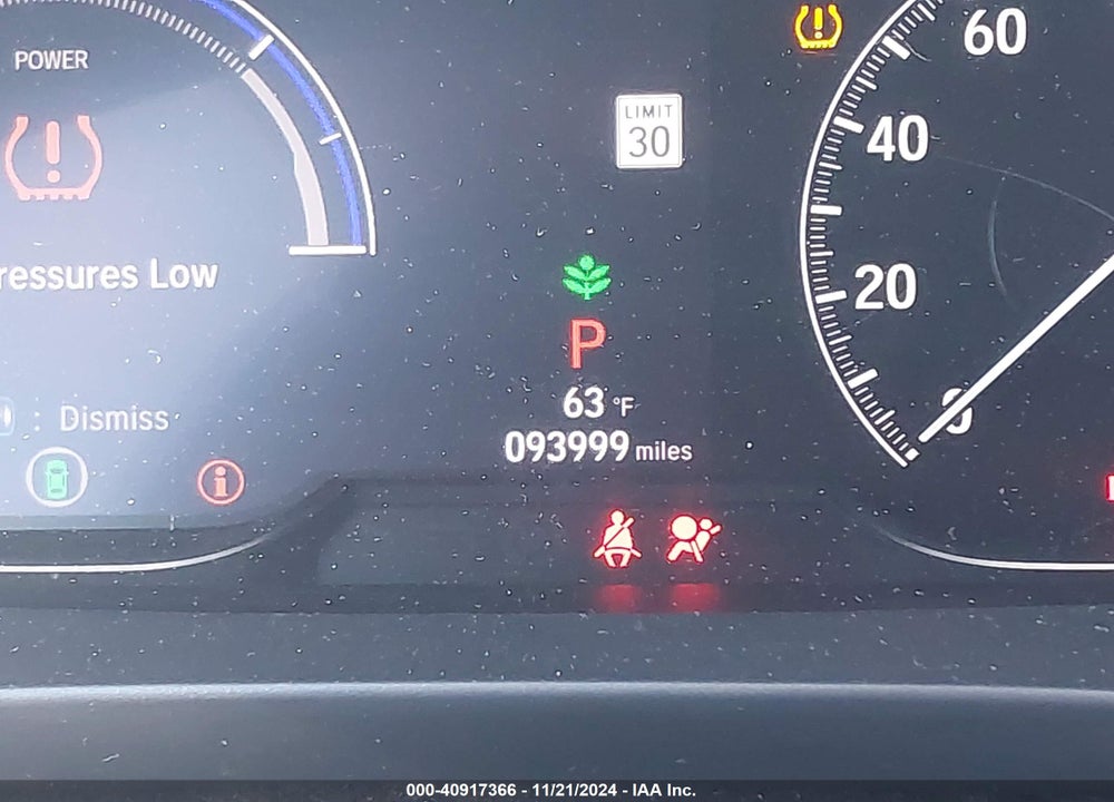 2020 HONDA INSIGHT EX VIN: 19XZE4F58LE012962