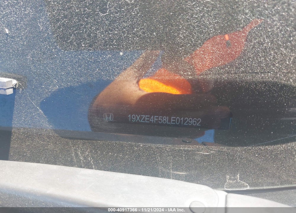 2020 HONDA INSIGHT EX VIN: 19XZE4F58LE012962