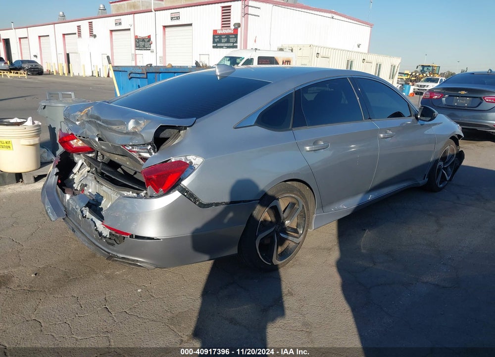 2018 HONDA ACCORD SPORT VIN: 1HGCV1F31JA209900
