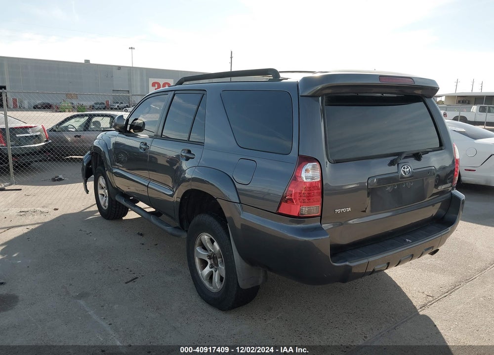 2007 TOYOTA 4RUNNER SPORT V6 VIN: JTEZU14R878087017