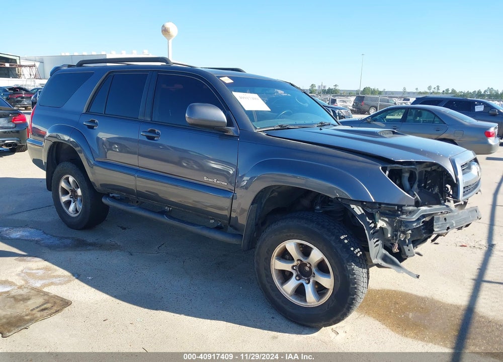 2007 TOYOTA 4RUNNER SPORT V6 VIN: JTEZU14R878087017