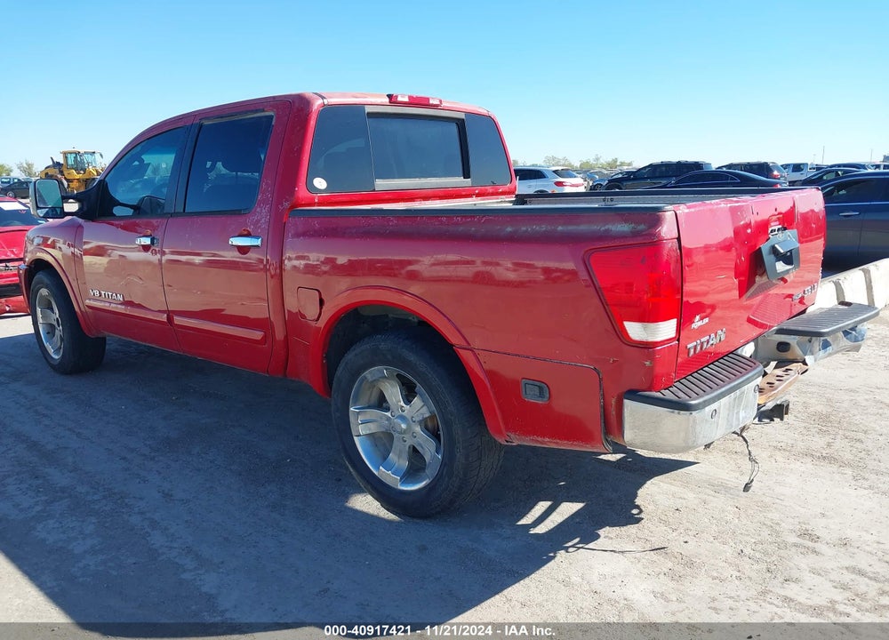 2008 NISSAN TITAN SE/XE VIN: 1N6BA07D88N336571