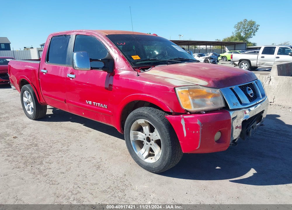 2008 NISSAN TITAN SE/XE VIN: 1N6BA07D88N336571