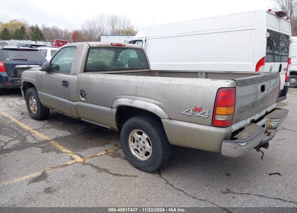 1999 CHEVROLET SILVERADO 1500 VIN: 1GCEK14W6XE124209