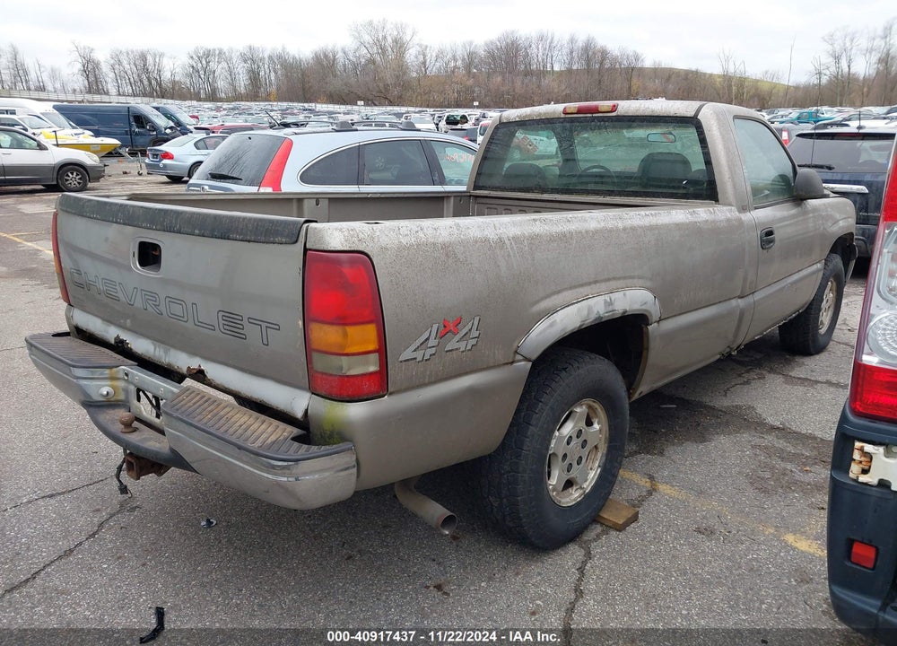 1999 CHEVROLET SILVERADO 1500 VIN: 1GCEK14W6XE124209