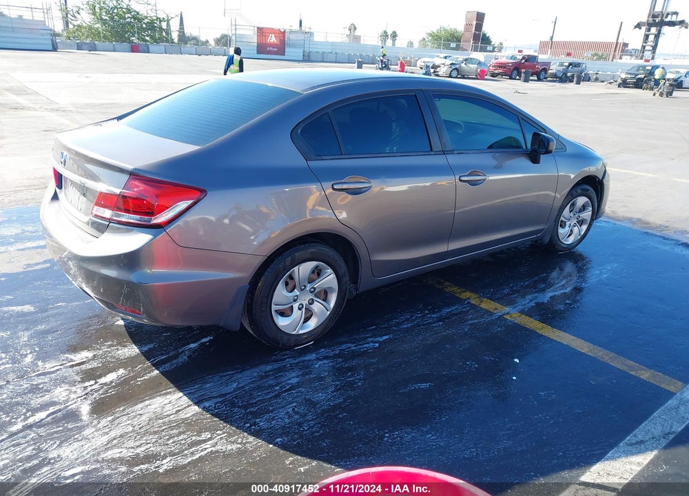 2014 HONDA CIVIC LX VIN: 19XFB2F5XEE213149