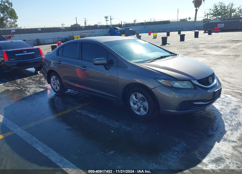 2014 HONDA CIVIC LX VIN: 19XFB2F5XEE213149