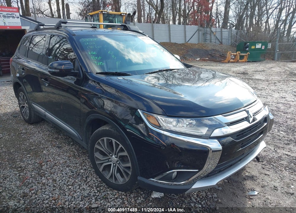 2016 MITSUBISHI OUTLANDER SEL VIN: JA4AZ3A39GZ036340