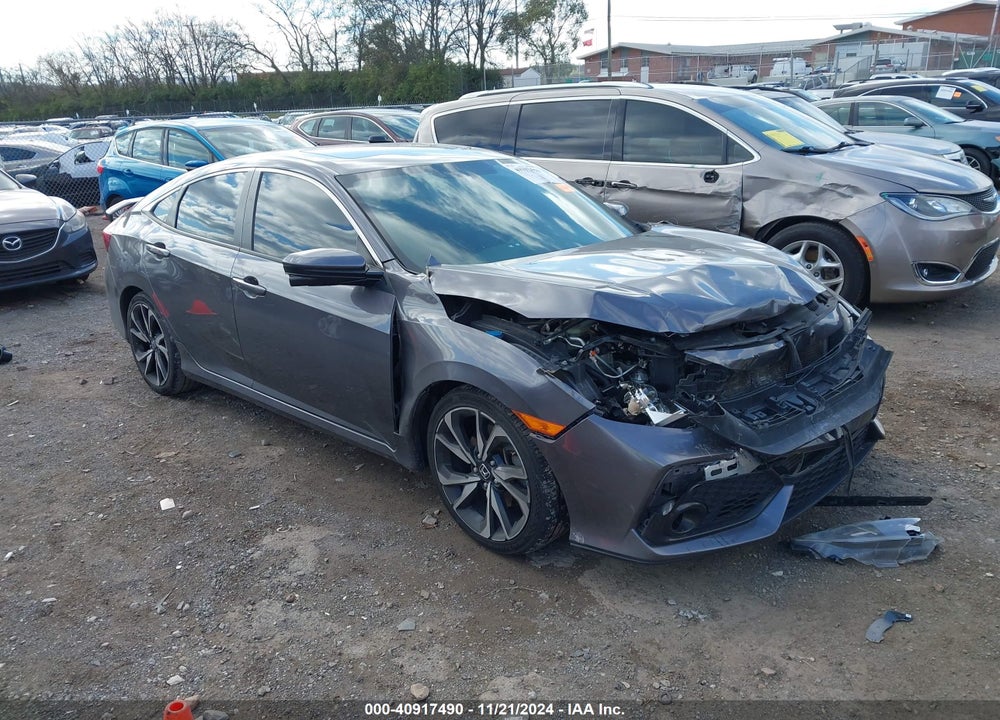 2018 HONDA CIVIC SI VIN: 2HGFC1E53JH708396