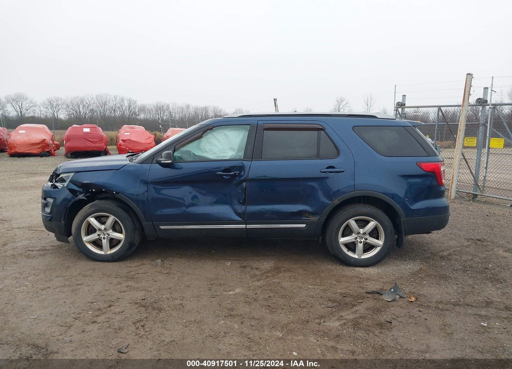 2017 FORD EXPLORER XLT VIN: 1FM5K8D83HGA41588
