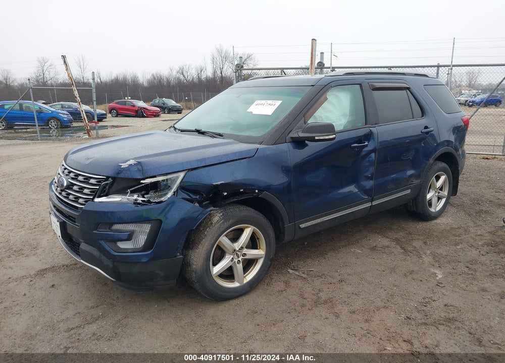 2017 FORD EXPLORER XLT VIN: 1FM5K8D83HGA41588